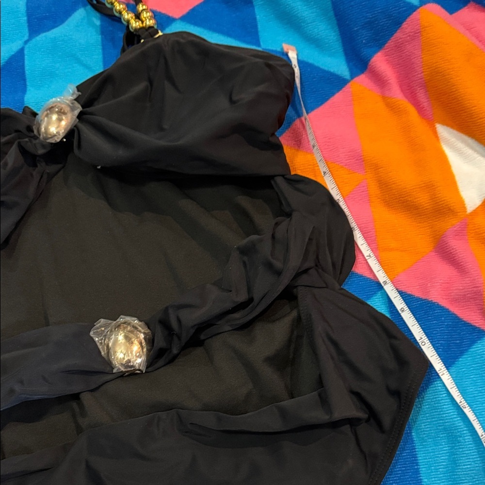 Stylish Black women’s One Piece Swimsuit - Picture 6 of 8